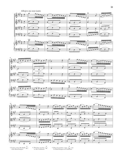 バッハ：チェンバロ協奏曲 第4番 イ長調 BWV 1055