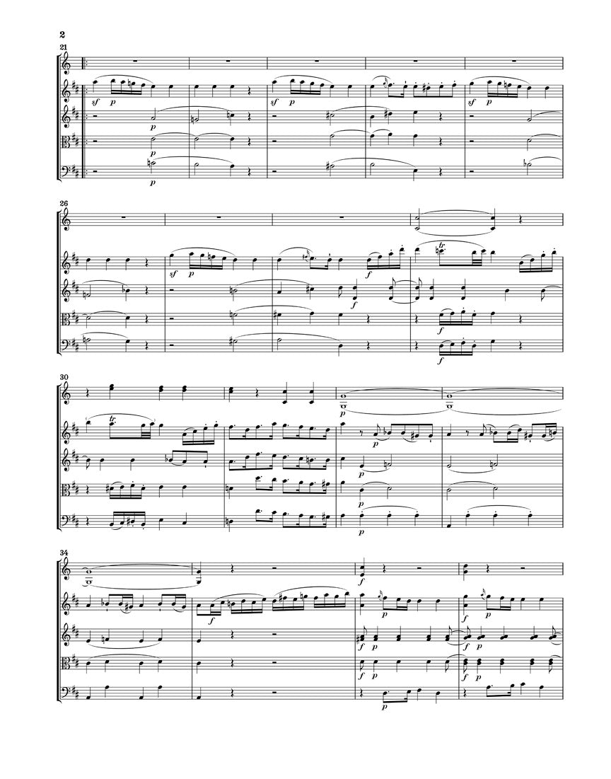 モーツァルト：行進曲 K.445とディヴェルティメント K.334（スコア版）