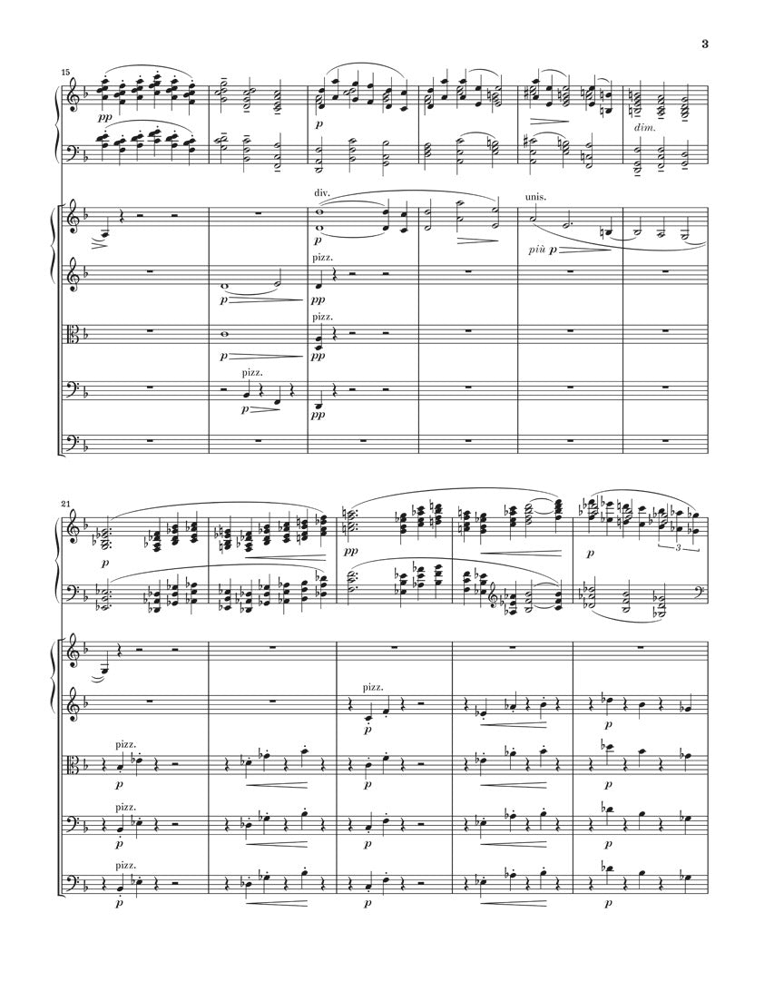 スコア／ドビュッシー：ハープと弦楽のための2つの舞曲