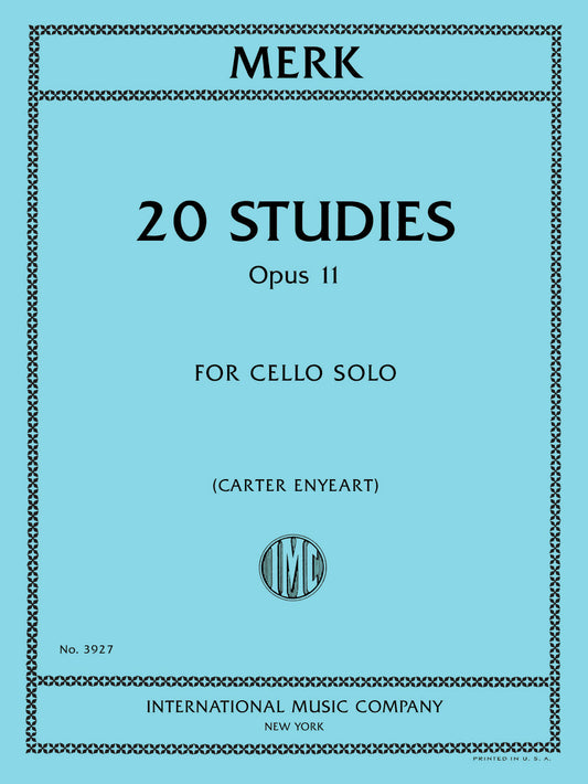 メルク：20の練習曲 Op.11