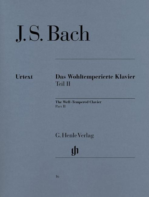 バッハ：平均律クラヴィーア曲集 第2巻 BWV 870 - 893