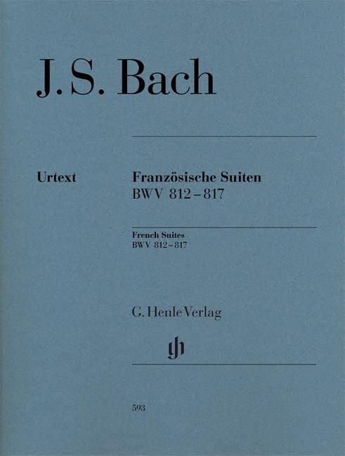 バッハ：フランス組曲 BWV 812 - 817 (旧版)