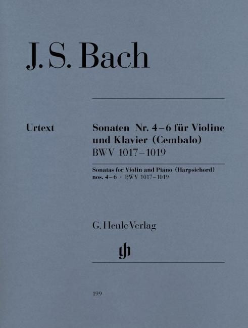 バッハ：ヴァイオリン・ソナタ集 No.4 - 6 BWV 1017 - 1019