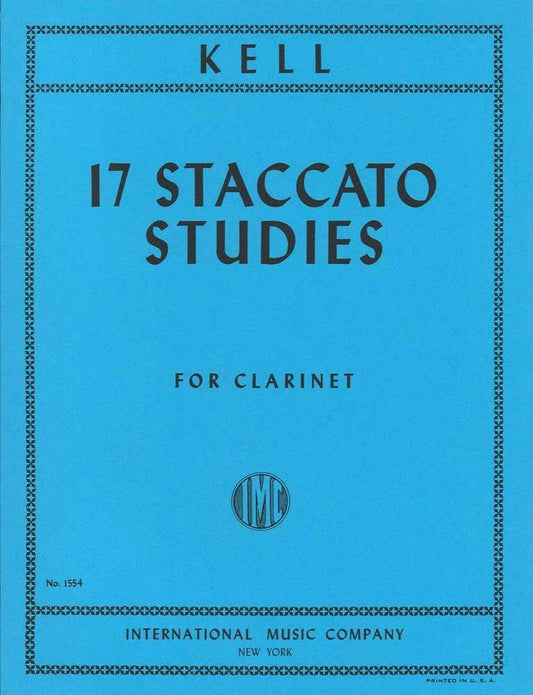ケル：17のスタッカート練習曲集
