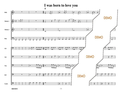 I was born to love you