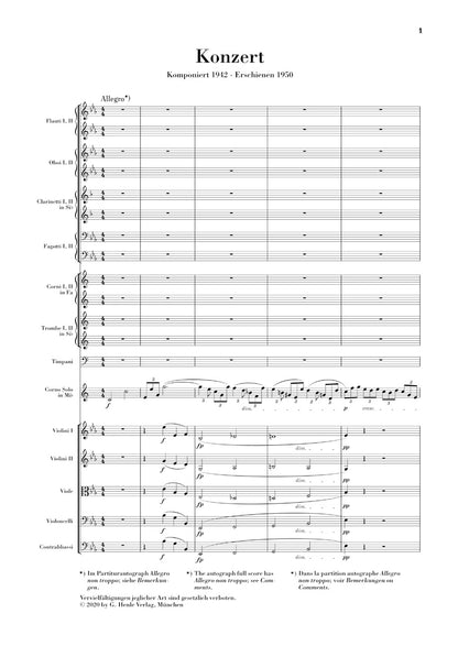 シュトラウス：ホルン協奏曲 第2番 変ホ長調 op. 86