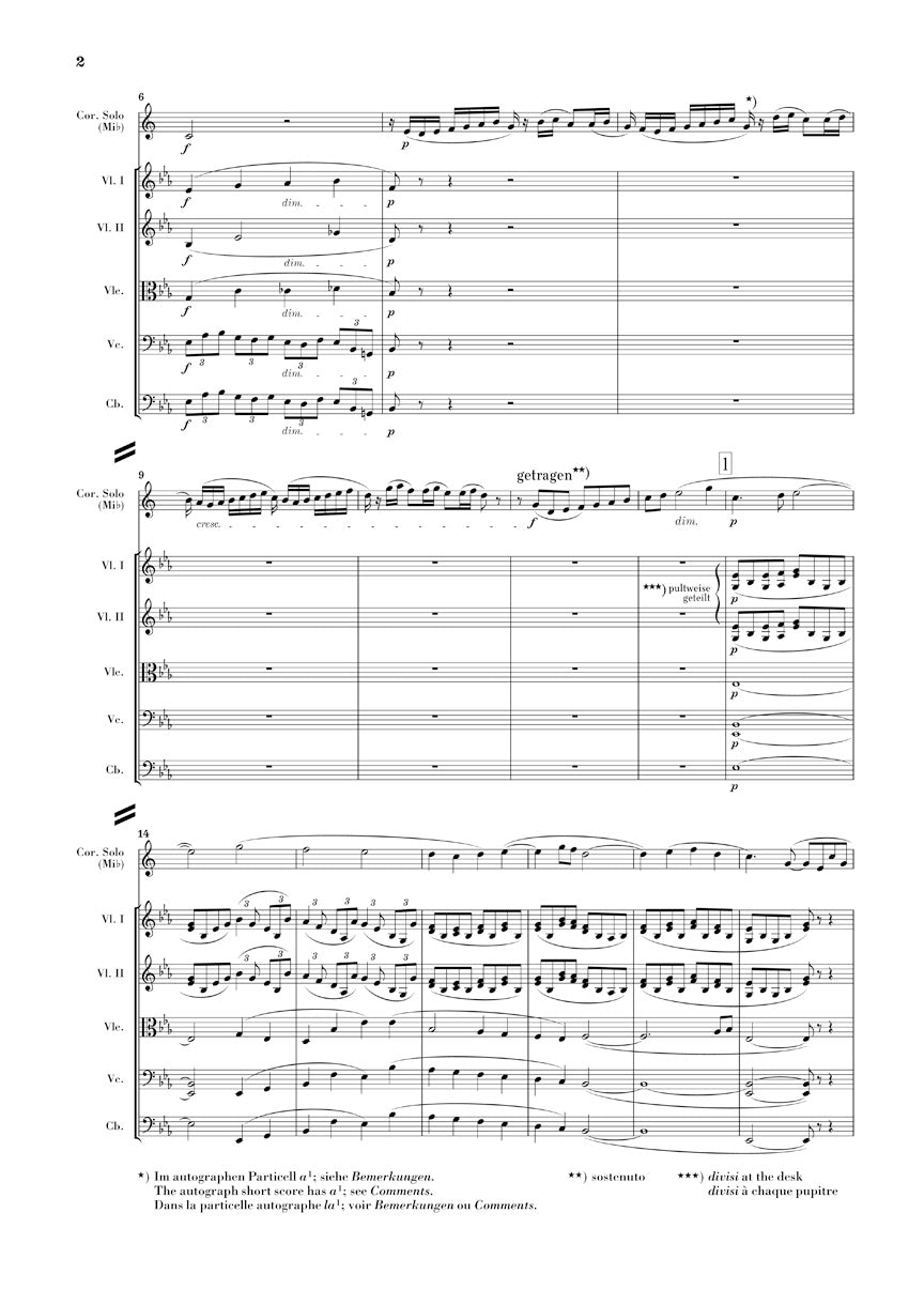 シュトラウス：ホルン協奏曲 第2番 変ホ長調 op. 86