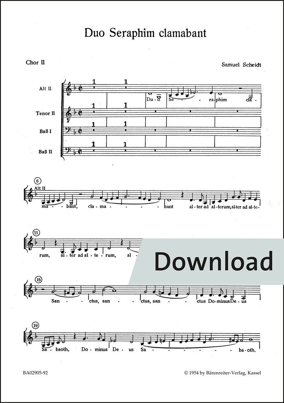 合唱／シャイト：二人の天使が叫びぬ（10冊セット）【デジタル版】