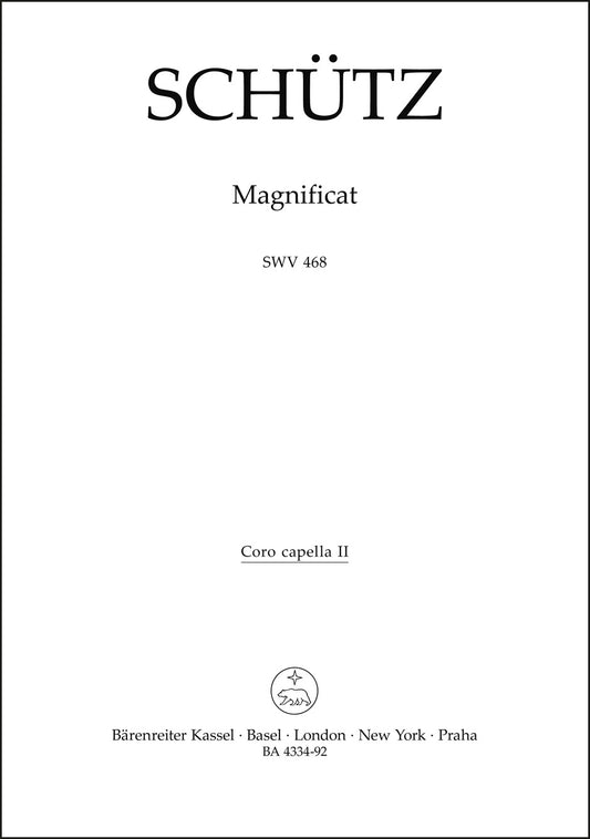 合唱／シュッツ：マニフィカト SWV 468（10冊セット）