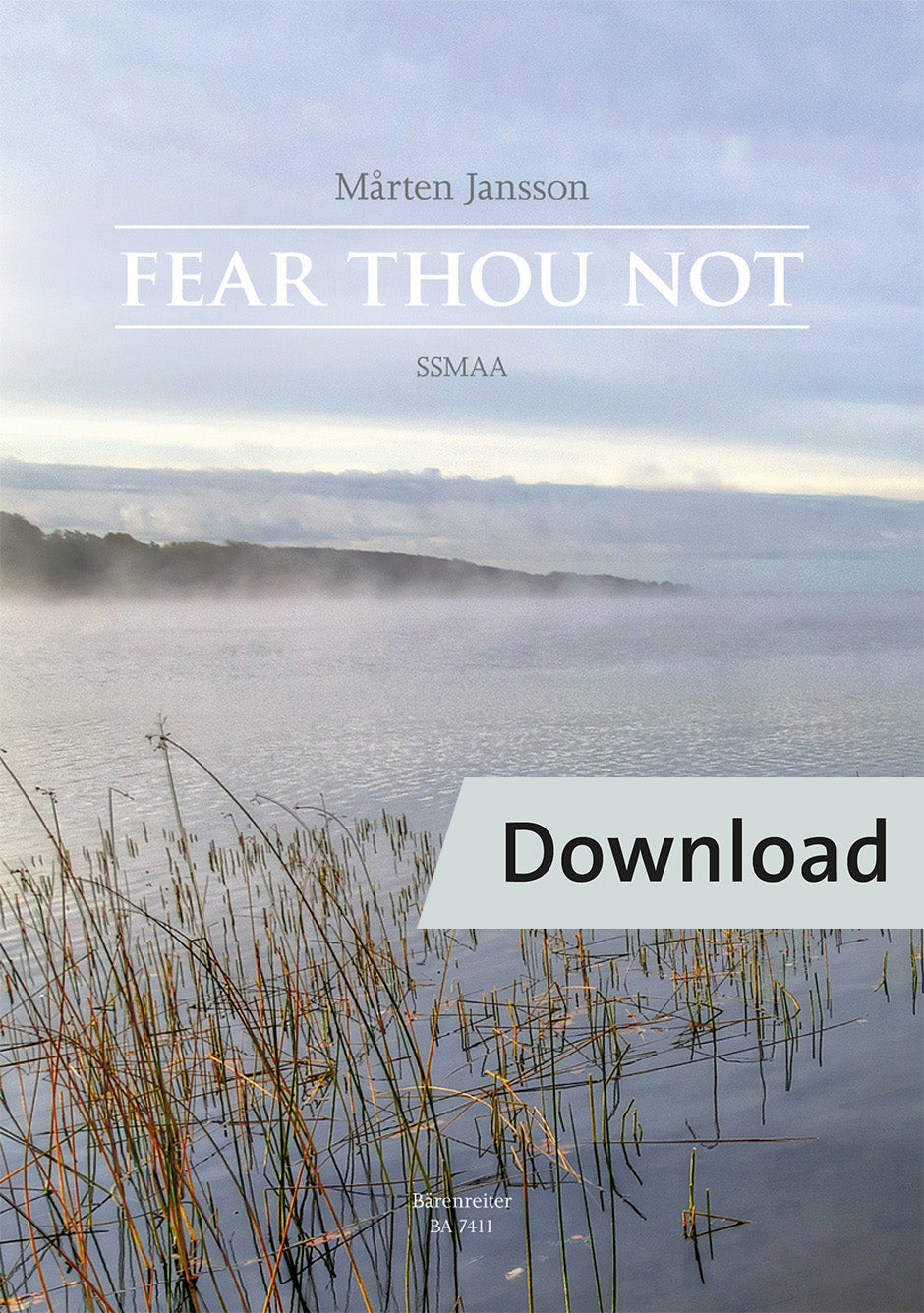 合唱／ヤンソン：Fear Thou Not（10冊セット）【デジタル版】
