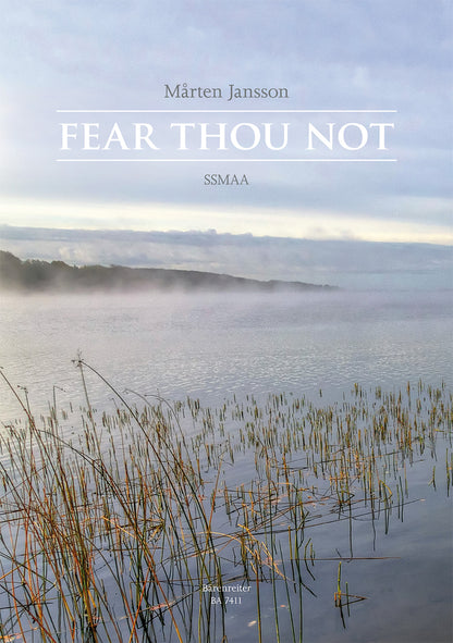 合唱／ヤンソン：Fear Thou Not（10冊セット）
