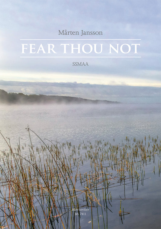 合唱／ヤンソン：Fear Thou Not（10冊セット）