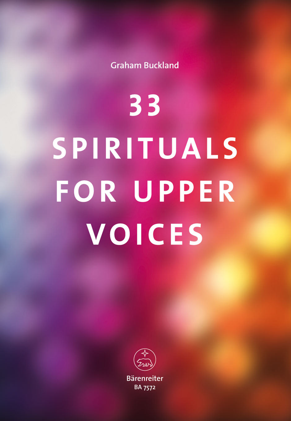 合唱／33 Spirituals for upper Voices