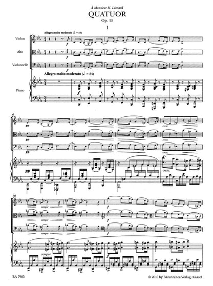 アンサンブル五重奏／フォーレ：ピアノ四重奏曲 ハ短調 作品15