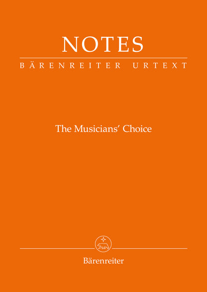 スコア／Notes: The Musician's Choice（10冊セット）