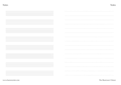スコア／Notes: The Musician's Choice（10冊セット）