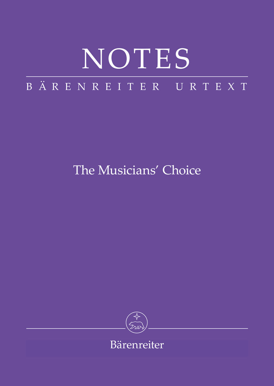 スコア／Notes: The Musician's Choice（10冊セット）