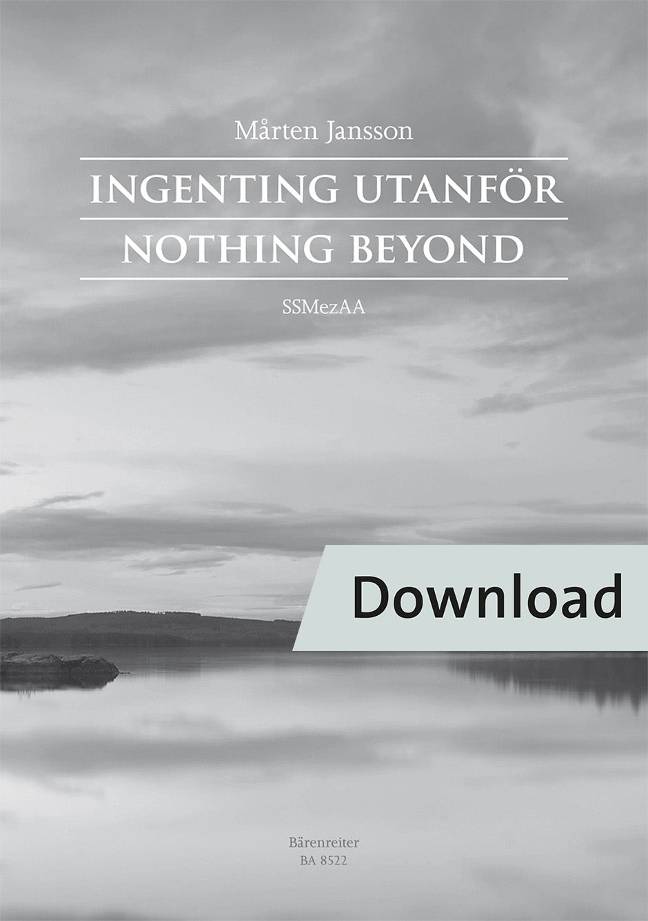 合唱／ヤンソン：Ingenting utanfor（10冊セット）【デジタル版】