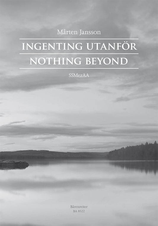 合唱／ヤンソン：Ingenting utanfor（10冊セット）