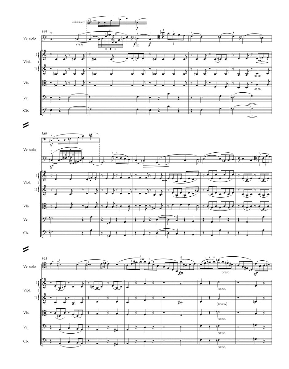 シューマン：チェロとオーケストラのための協奏曲 イ短調 Op.129