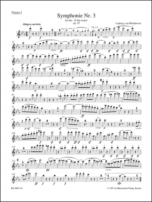 ベートーヴェン：交響曲第3番 変ホ長調 作品55「英雄」