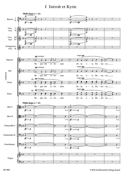 合唱／フォーレ：レクイエム op. 48 N 97b