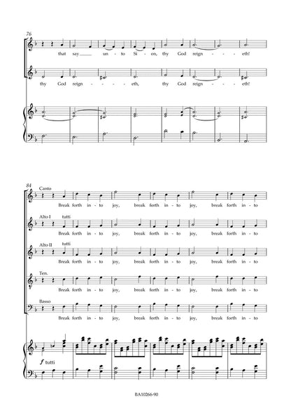 声楽／ヘンデル：平和のためのアンセム HWV 266（267）