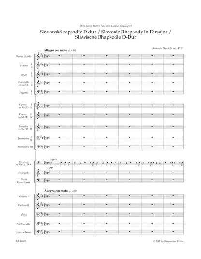 スコア／ベートーヴェン：交響曲 第6番 ヘ長調 op. 68 「田園」