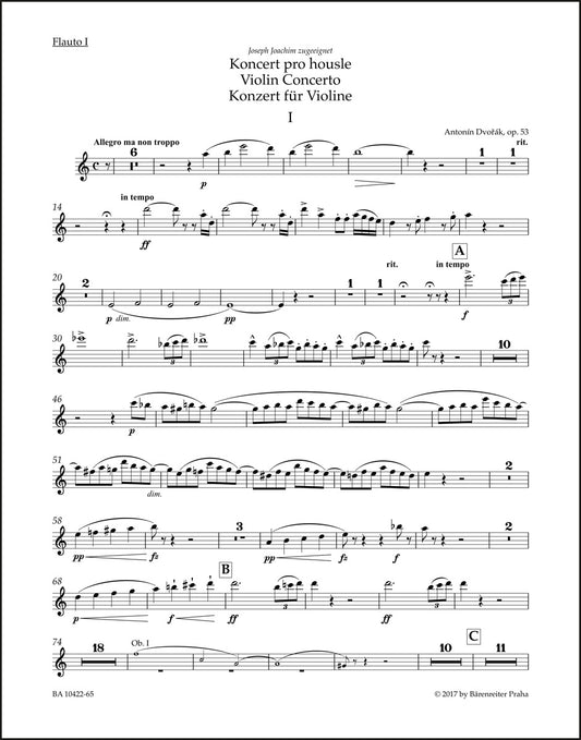 ドヴォルザーク：ヴァイオリン協奏曲 イ短調 作品53