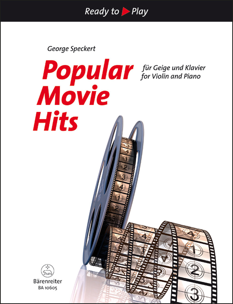 ヴァイオリン／ヴァイオリンとピアノのための人気映画音楽集