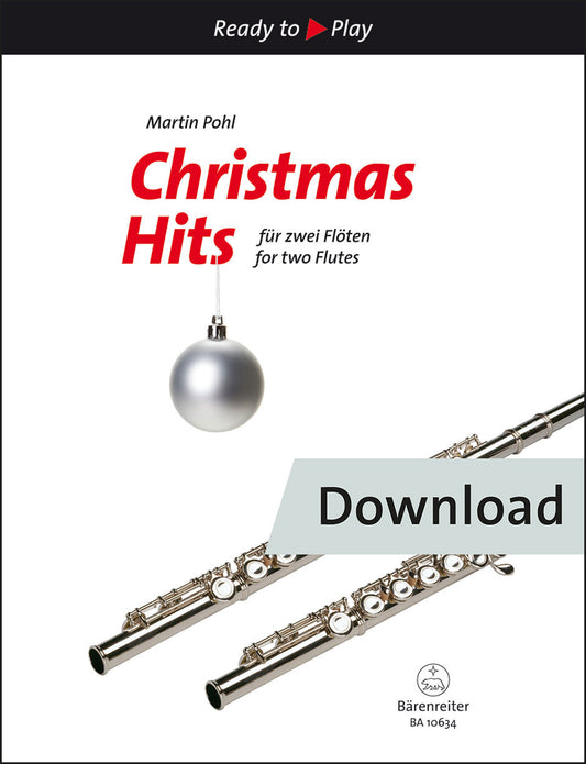 アンサンブル二重奏／クリスマス・ヒット曲集（フルート2本）【デジタル版】