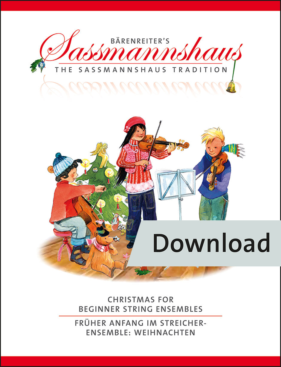 スコア／初心者弦楽アンサンブルのためのクリスマス曲集【デジタル版】