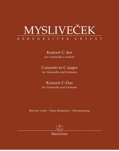 ミスリヴェチェク：チェロ協奏曲 ハ長調
