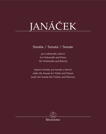 チェロ／ヤナーチェク：チェロとピアノのためのソナタ