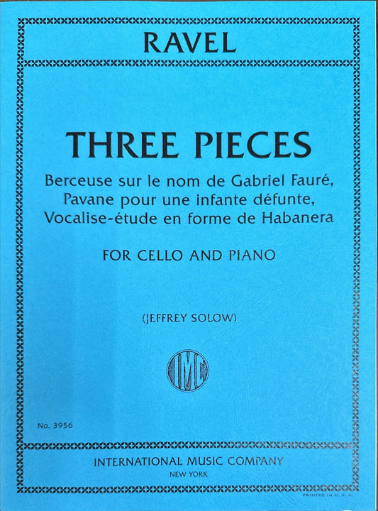 ラヴェル：3つの小品