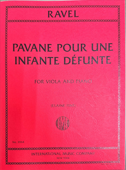 ラヴェル：亡き王女のためのパヴァーヌ