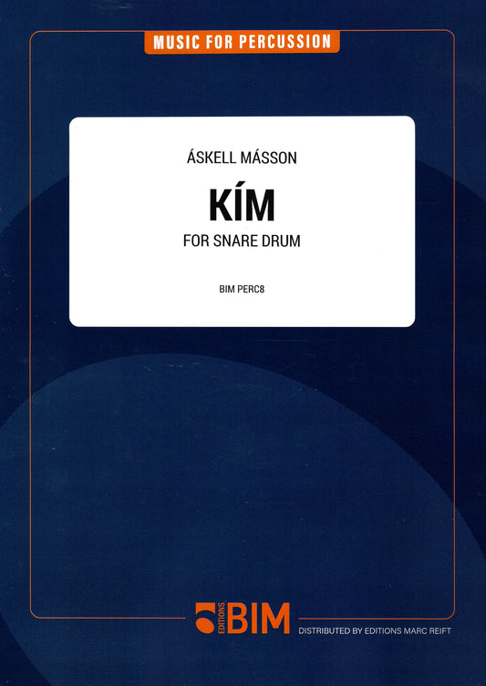 パーカッション／マウソン：スネアドラムのための キム