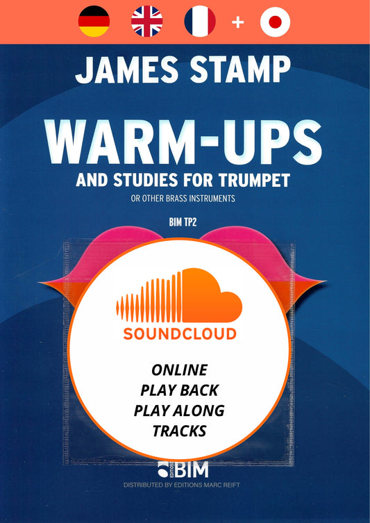 トランペット／スタンプ：ウォームアップと練習曲
