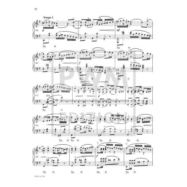 ピアノ／ザレンブスキ：ポーランド組曲 op.16