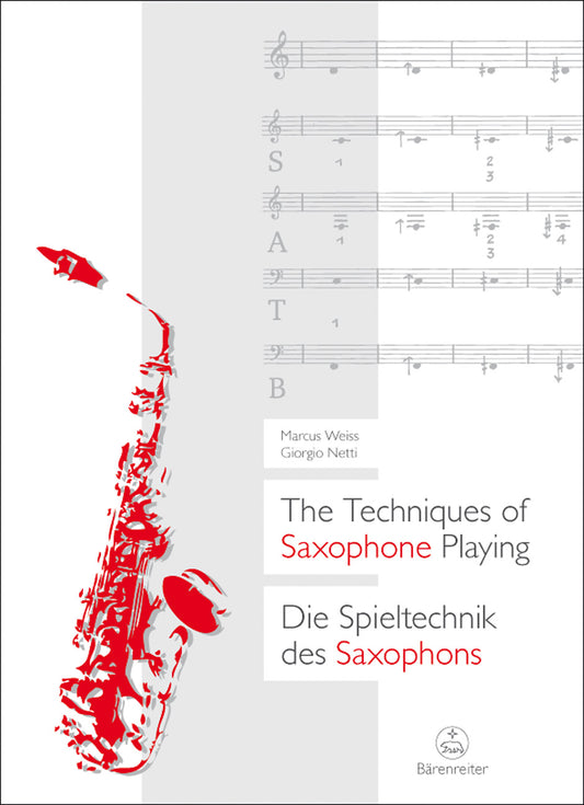スコア／The Techniques of Saxophone Playing