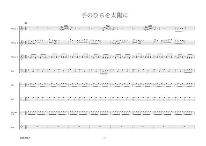 手のひらを太陽に