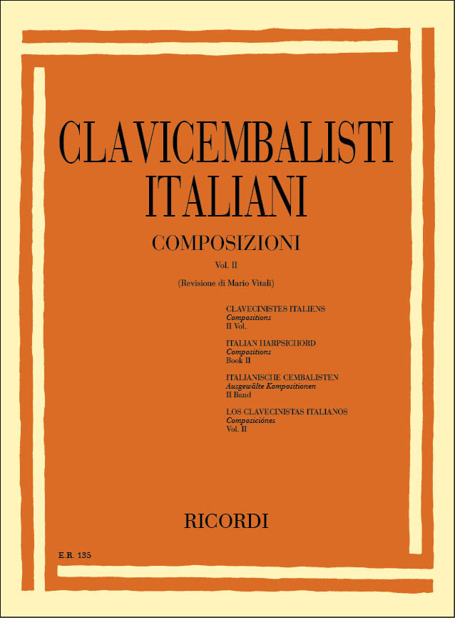 イタリア・チェンバロ作品集：第2巻：第2巻