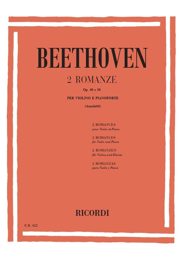 Ludwig van Beethoven：2 Romanze Op. 40 E 50