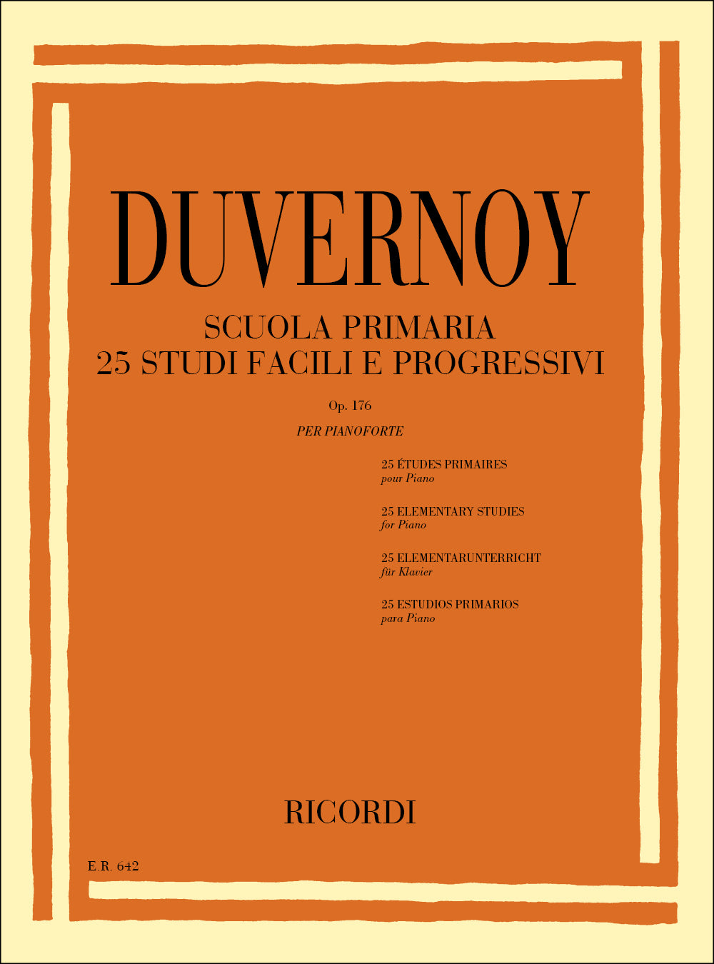 Jean-Baptiste Duvernoy：Scuola Primaria