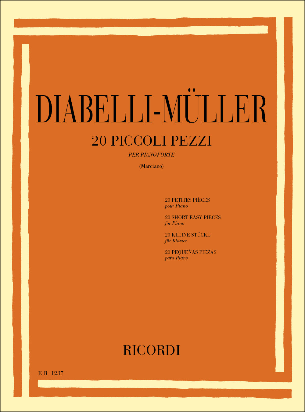 Anton Diabelli：20 Piccoli Pezzi