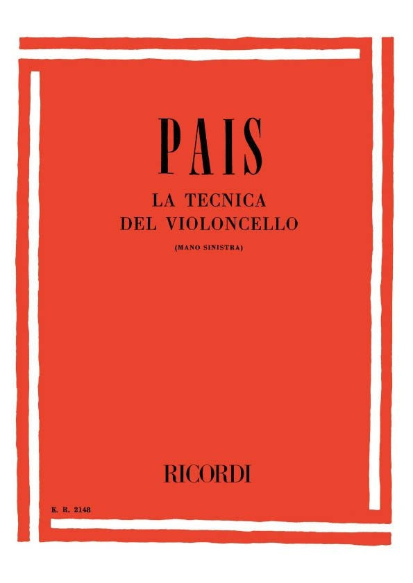 A. Pais：Technic of Celloplaying (Left Hand)