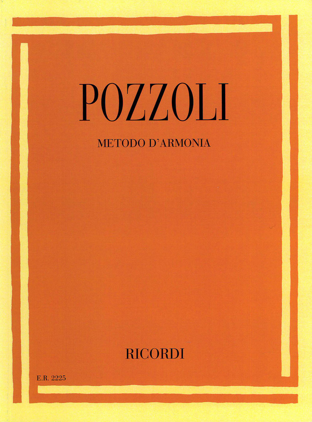 Ettore Pozzoli：Metodo D'Armonia