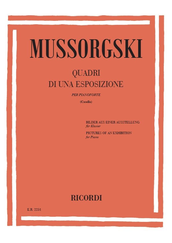 Modest Mussorgsky：Quadri Di Un'Esposizione