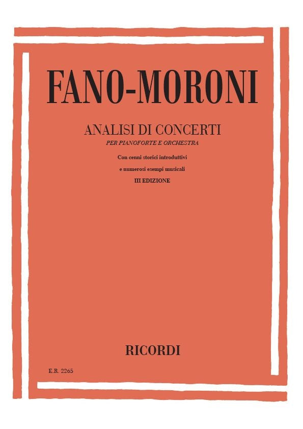 Adam Falckenhagen：Analisi Di Concerti Per Pianoforte E Orchestra