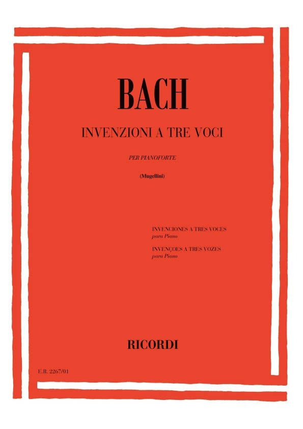 Johann Sebastian Bach：Invenzioni A 3 Voci
